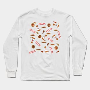 Oliver The Otters Birthday Party Deconstructed Pattern Long Sleeve T-Shirt